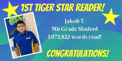 1st Tiger Star Reader!