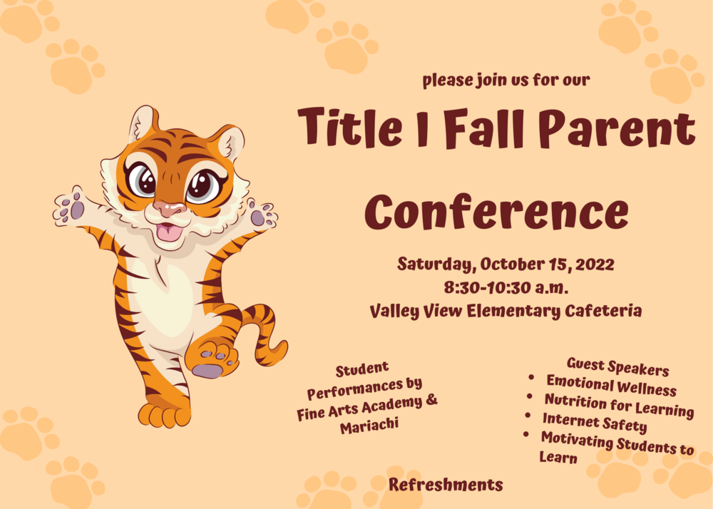 TITLE I FALL PARENT CONFERENCE