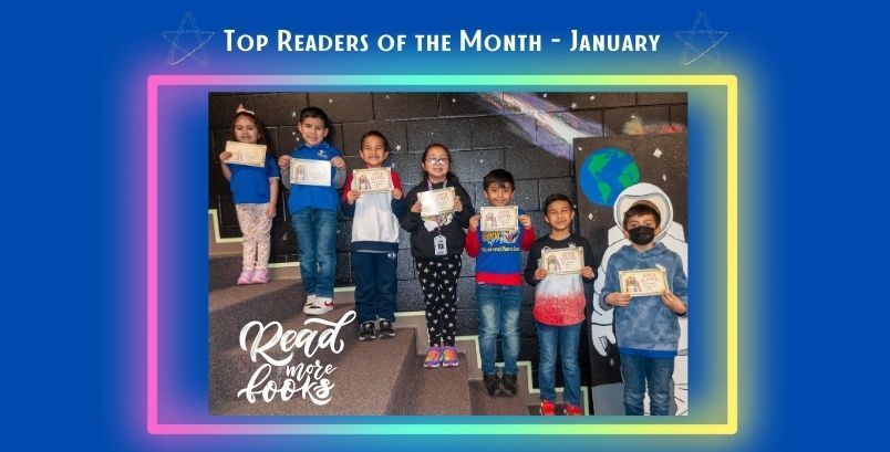TOP READERS OF THE MONTH - JANUARY