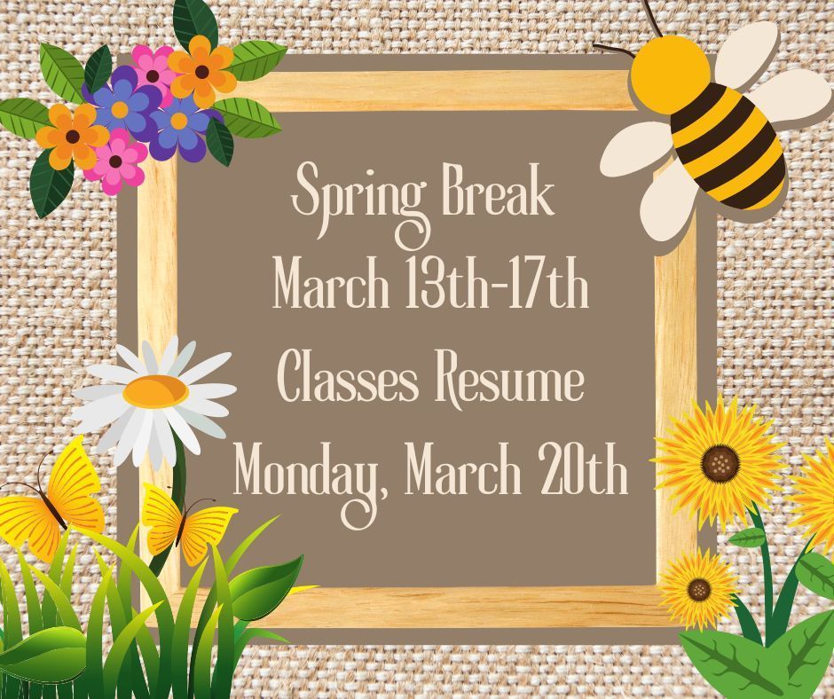 No Classes-Spring Break