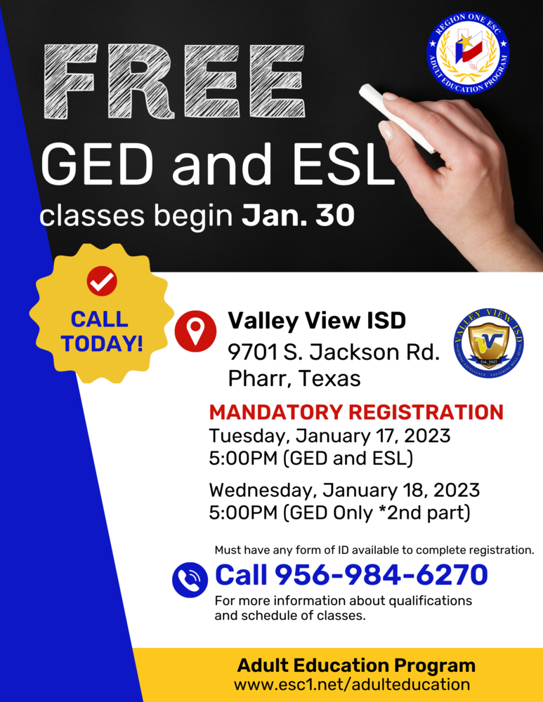 Free GED classes