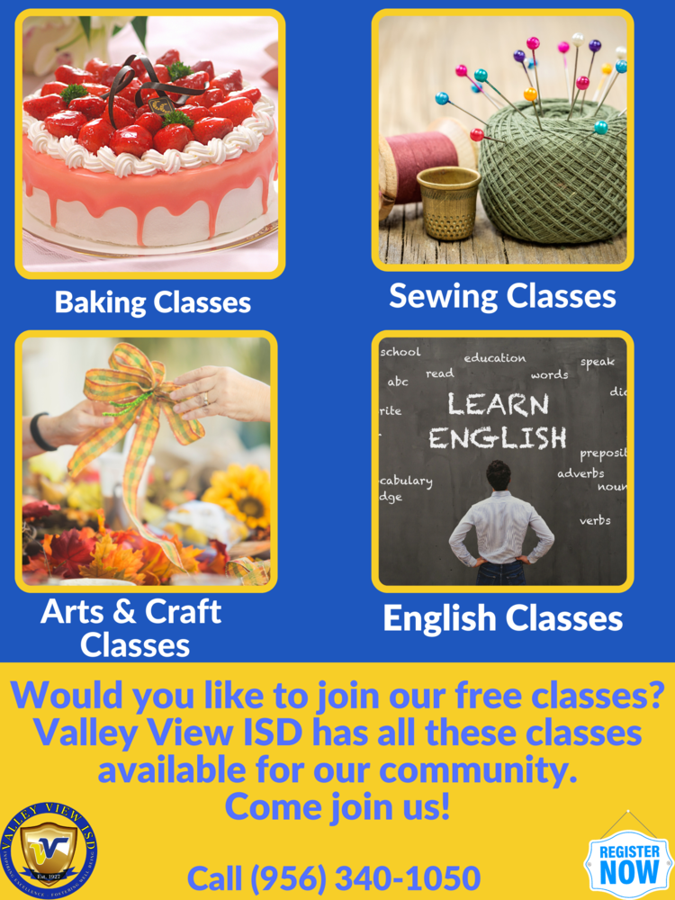 Free Classes from VVISD