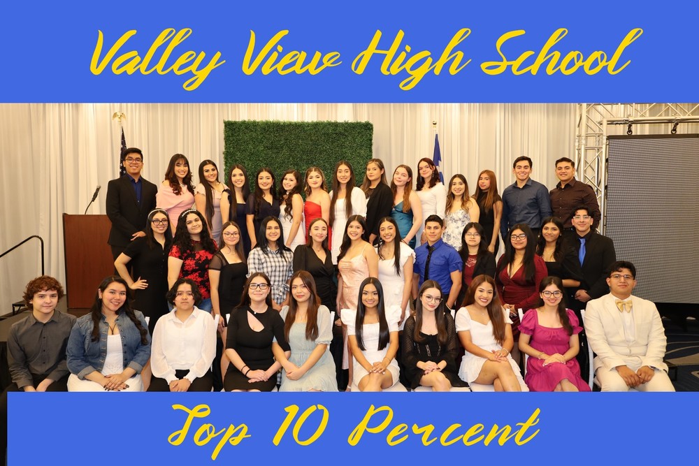 Valley View HS Top 10% Students 22 - 23