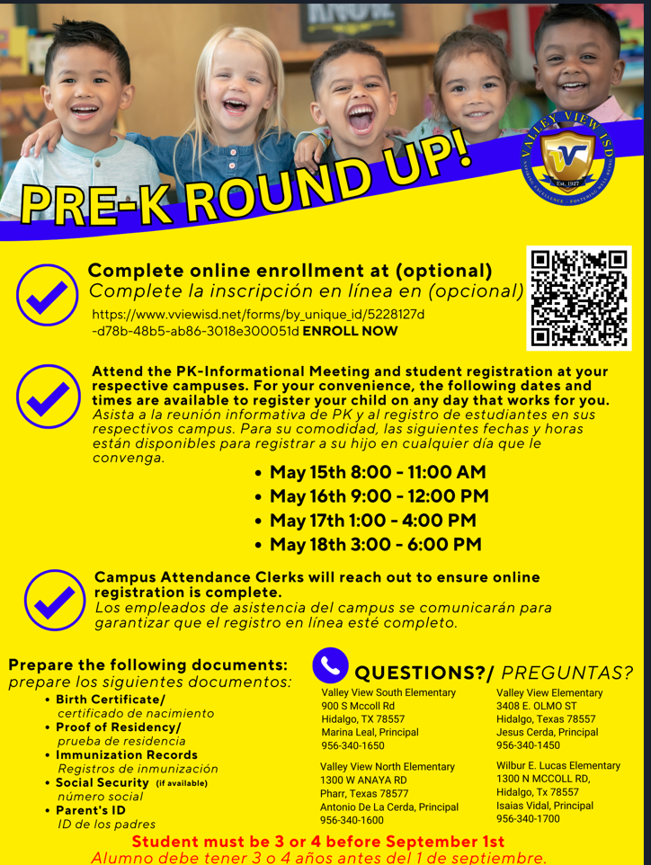 Prek Round Up