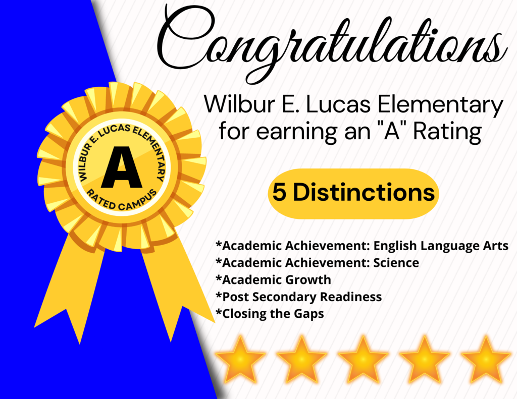 Congratulations Students, Teachers, and Staff!
