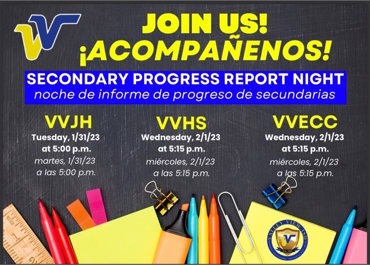 Join Us for Progress Report Night