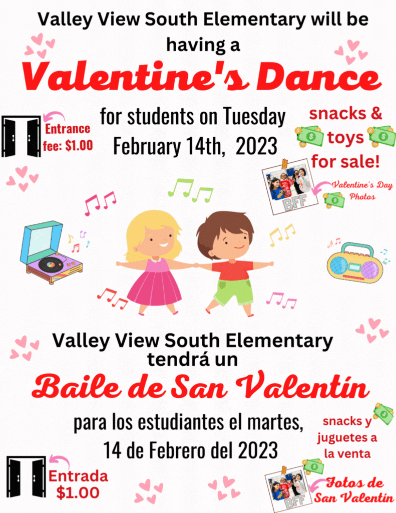 Valentine's  Dance...Tuesday, February 14th, 2022.
