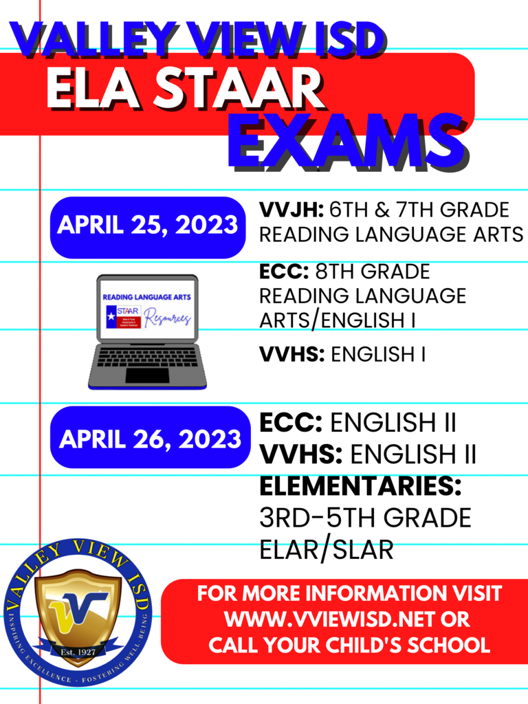 ELA Exam Dates